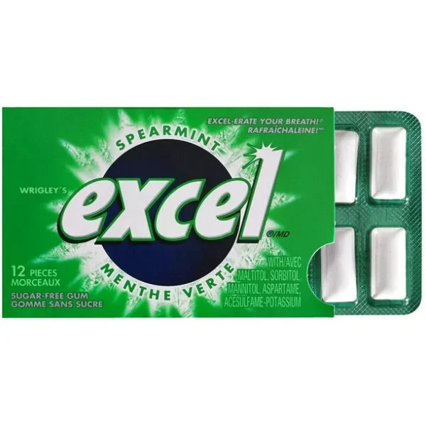 Gommes Excel (paquet de 12)