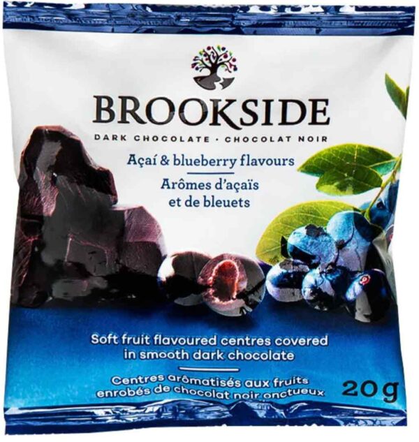 Chocolat noir Brookside – Arômes d'açaïs et de bleuets