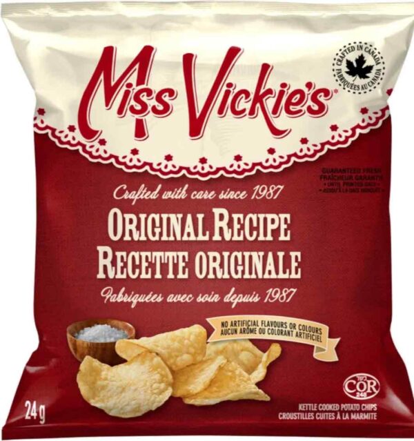 Miss Vickie's – Recette originale