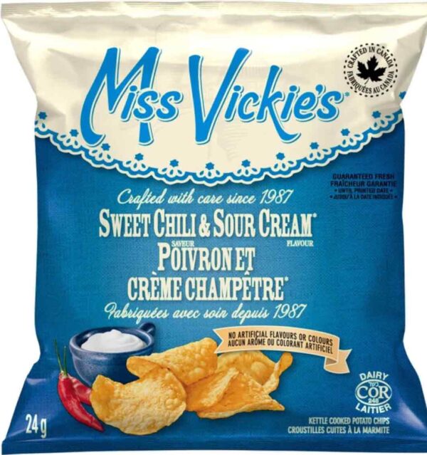 Miss Vickie's – Poivron et crème champêtre