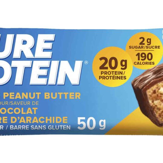 Barres protéinées Pure – Chocolat au beurre d'arachide
