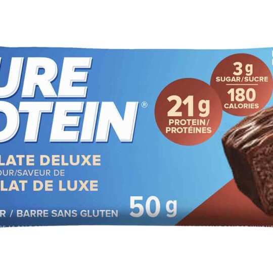 Barres protéinées Pure – Chocolat de luxe